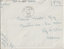 1959 - GUERRE ALGERIE ! - LETTRE FM Par AVION De AIN-MOKRA (BONE) ! - War Of Algeria