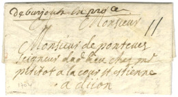 '' De Barjols En Provence '' (L N° 2) Sur Lettre Avec Texte Daté Du 3 Juillet 1704 Pour Dijon. - TB / SUP. - Sonstige & Ohne Zuordnung