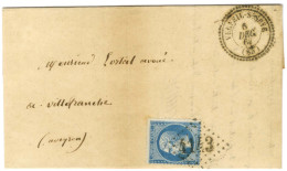 GC 4143 / N° 22 Càd T 22 VERFEIL-S-SEYE (85) Sur Lettre Pour Villefranche. 1867. - TB / SUP. - Andere & Zonder Classificatie