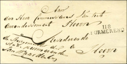 118 / PURMEREND Sur Lettre Avec Texte Daté 1814. - SUP. - 1792-1815 : Departamentos Conquistados