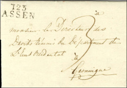 123 / HASSEN Sur Lettre Avec Texte Daté Du 21 Novembre 1812 Pour Groningue. - SUP. - 1792-1815: Départements Conquis