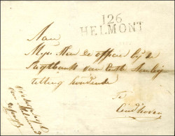 126 / HELMONT Sur Lettre Sans Texte. - SUP. - 1792-1815: Veroverde Departementen