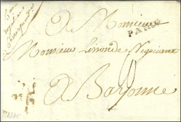 '' Bau Royal De Correspondance '' + PAROO (S N° 9082a) Sur Lettre Avec Texte Daté Du 2 Octobre 1775 Pour Bayonne. - TB / - Sin Clasificación