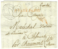 Bau DE CORRESPce ET DE COMMISSION / A PARIS (S N° 9136) Sur Lettre Avec Texte Daté Du 3 Prairial An 11 Signée Dessagne P - Zonder Classificatie