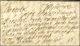 '' D'huningue '' Sur Lettre Avec Texte Daté Du 21 Mars 1690 Pour Lombez. - TB / SUP. - R. - Marques D'armée (avant 1900)