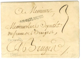 AM.DE FLANDRES (SA N° 49) Sur Lettre Avec Texte Daté De Bruxelles Le 26 Mai 1748 Pour Bruges. - TB / SUP. - Marques D'armée (avant 1900)