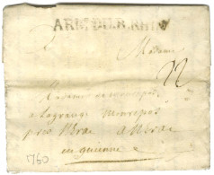 ARM DU.B.RHIN (7A N° 11) Sur Lettre Avec Texte Daté De Cologne Le 12 Octobre 1760 Pour Nérac. - TB. - Marques D'armée (avant 1900)