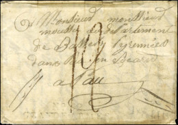 N° 52 / GRANDE-ARMÉE Sur Lettre Avec Très Bon Texte Daté De Dresde Le 18 Septembre 1813 Pour Pau. - TB. - R. - Sellos De La Armada (antes De 1900)