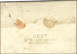 DEBse / Bau Gl ARMs DU NORD / SAMBRE ET MEUSE Sur Lettre Avec Texte Daté De Paris Le 17 Prairial An 3. - TB / SUP. - R. - Armeestempel (vor 1900)