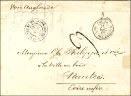 Càd ST PIERRE ET MIQUELON / ST PIERRE, Taxe Tampon 3 Sur Lettre Avec Texte Daté De St Pierre Et Miquelon Pour Nantes. 18 - Otros & Sin Clasificación