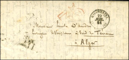 Lettre Avec Très Bon Texte Daté De St Pierre De Terre-Neuve Le 20 Juin 1851 Pour Un Enseigne De Vaisseau à Bord Du Terra - Other & Unclassified