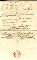 LE CAP (Jamet N° 1) Sur Lettre Avec Texte Daté De Bordeaux Le 7 Février 1764 Pour Le Cap Réexpédiée à Léogane. - TB / SU - Otros & Sin Clasificación