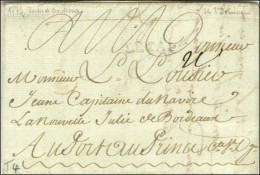 LE CAP (Jamet N° 4) Sur Lettre Avec Texte Daté De Bordeaux Le 6 Juillet 1773, Acheminée Par La Petite Poste De Bordeaux  - Autres & Non Classés