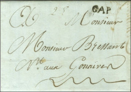 CAP (Jamet N° 8) Sur Lettre Avec Texte Daté Au Cap Le 30 Novembre 1784 Pour Les Gonaives. - SUP. - R. - Altri & Non Classificati