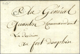 CAP (Jamet N° 17) Sur Lettre Avec Texte Daté Du Cap Le 13 Pluviôse An 11 Adressée En Franchise Pour Fort Dauphin. - TB / - Otros & Sin Clasificación