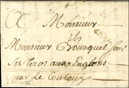 CAYES (Jamet N° 1) Sur Lettre Avec Texte Daté Du 9 Décembre 1769 Pour Le Coutoux. - TB. - R. - Otros & Sin Clasificación