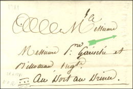 FD DES NEIG à Sec (Jamet N° 2) Sur Lettre Avec Texte Daté Du 28 Juin 1781 Pour Port Au Prince. - TB / SUP. - R. - Andere & Zonder Classificatie