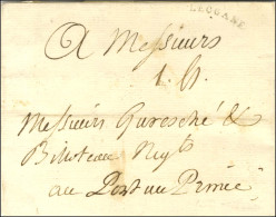 LEOGANE (Jamet N° 4) Sur Lettre Avec Texte Daté De Léogane Le 9 Mai 1781 Pour Port Au Prince. - SUP. - R. - Andere & Zonder Classificatie