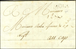 MOLE (Jamet N° 1) Sur Lettre Avec Texte Daté De Mole Le 10 Mars 1778 Pour Le Cap. - TB. - R. - Otros & Sin Clasificación