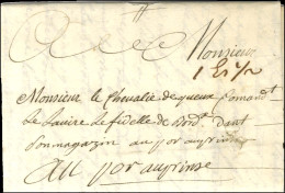 Lettre Avec Texte Daté De Petit Goave Le 7 Juin 1755 Pour Port Au Prince. - TB / SUP. - Altri & Non Classificati