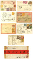 Lot De 8 Lettres Et Cartes De Chine. - TB. - Colecciones Completas