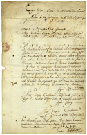 BÉTHENCOURT Antoine De (1759-1801), Général Portugais De La Révolution. - Andere & Zonder Classificatie