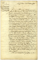 COMPAGNIE DES INDES -/- Augustin-François MOTAIS De NARBONNE (1747-1827). - Sonstige & Ohne Zuordnung