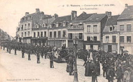 Delcampe - MAMERS (Sarthe) - Catastrophe Du 7 Juin 1904 - Les Funérailles - Voyagé 1904 (2 Scans) - Mamers