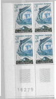 1966 Bloc De 4 Coin Numéroté Verdun   Neuf ** N°1484 - 1960-1969