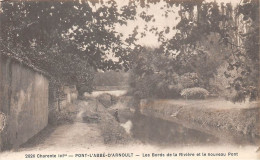 17 - N°74060 - PONT-L'ABBE-D'ARNOULT - Les Bords De La Rivière Et Le Nouveau Pont - Pont-l'Abbé-d'Arnoult