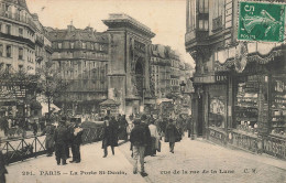 Paris * 10ème * La Porte St Denis * Vue Sur La Rue De La Lune * Pâtisserie Maison LION - Paris (10)