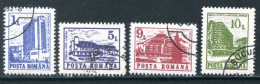 ROUMANIE- Y&T N°3953 à 3956- Oblitérés - Used Stamps