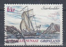 Greenland 2002. Sailship. Michel 383. Used - Usati