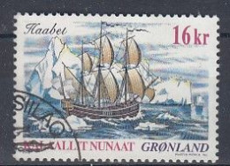 Greenland 2002. Sailship. Michel 384. Used - Usati