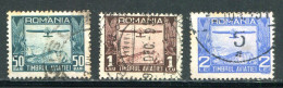 ROUMANIE- P.A Y&T N°11 à 13- Oblitérés - Used Stamps