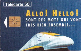 F771  07/1997 - EUROSTAR " Hello "  - 50 GEM2 - 1997