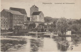 ALLEMAGNE. RÜGENWALDE. Lachsbrink Mit Schlossmüle  (cachet Militaria "1 Landstrum Inf Batl. Metz 3. Komp. Brief-Stempel" - Ruegen