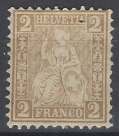 Suiza 0042 * Charnela. 1867 - Unused Stamps