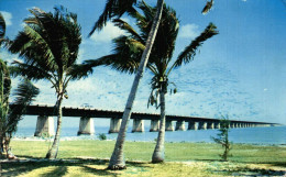 ETAT-UNIS FLORIDE KEY WEST SEVEN MILE BRIDGE AS SEEN FROM PIGEON KEY ON THE OVERSEAS HIGHWAY TO KEY WEST - Key West & The Keys