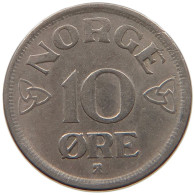 NORWAY 10 ÖRE 1956 HAAKON VII. 1905-1957 #MA 064502 - Norvège