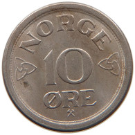 NORWAY 10 ÖRE 1957 HAAKON VII. 1905-1957 #MA 064506 - Norvège