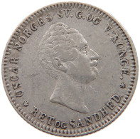 NORWAY 12 SKILLING 1856 OSCAR I. (1844-1859) #MA 000066 - Norvège