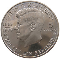 NIUE 5 DOLLARS 1988 KENNEDY #MA 068683 - Niue