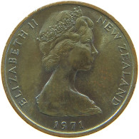 NEW ZEALAND CENT 1971 ELIZABETH II. (1952-2022) #MA 066534 - Nouvelle-Zélande