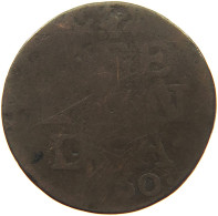 NETHERLANDS ZEELAND DUIT 1760  #MA 064832 - Provincial Coinage