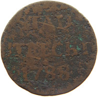 NETHERLANDS UTRECHT DUIT 1788  #MA 024278 - Provincial Coinage