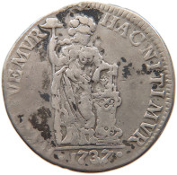 NETHERLANDS OVERIJSSEL GULDEN 1737  #MA 064816 - Provincial Coinage