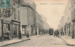 Roanne * Rue Du Faubourg Quartier Mulsant * Tram Tramway * Commerces Magasins - Roanne