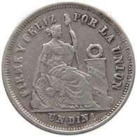 PERU DINERO 1877  #MA 025178 - Perú