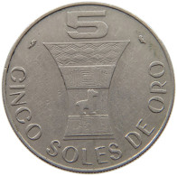 PERU 5 SOLES 1969  #MA 025184 - Perú